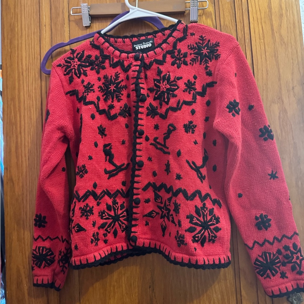 Studio Red and Black Winter Jacket